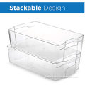 Fridge Organization Bins Durable and transparent PET kitchen organizer Factory